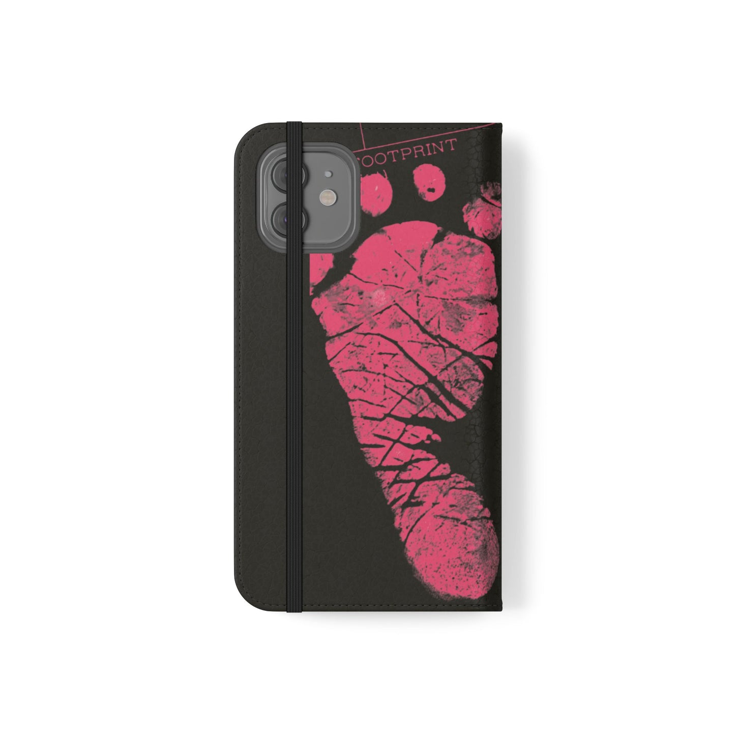Flip Case – Mom’s Little Pink Footprints