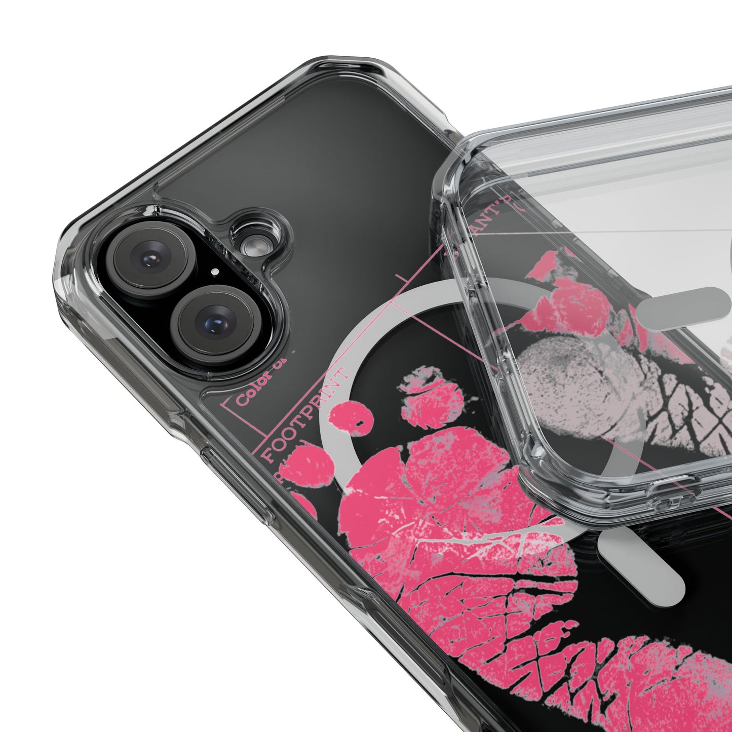 Clear Magnetic Phone Case – Mom’s Little Pink Footprints