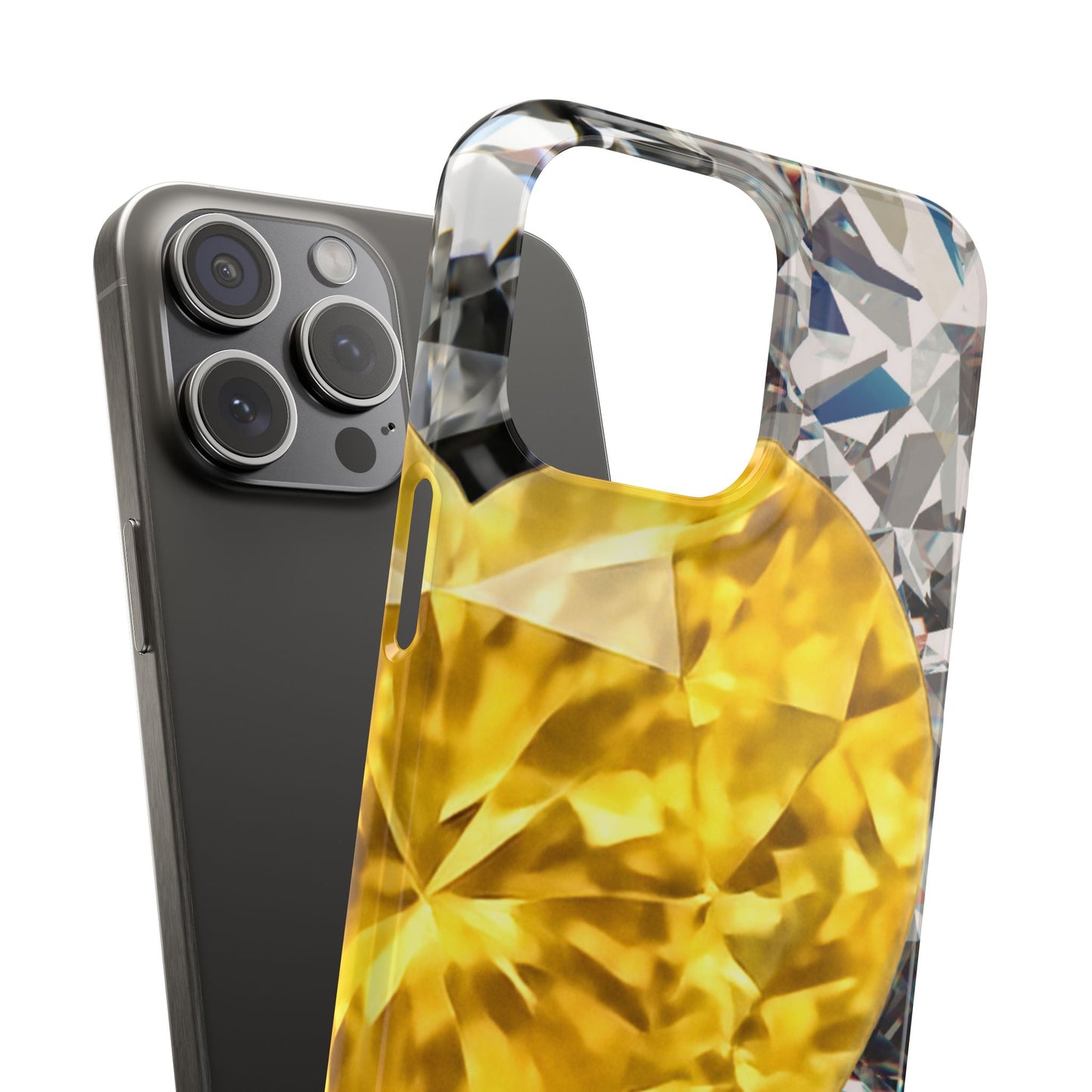 Snap Phone Case – Heart of Gold