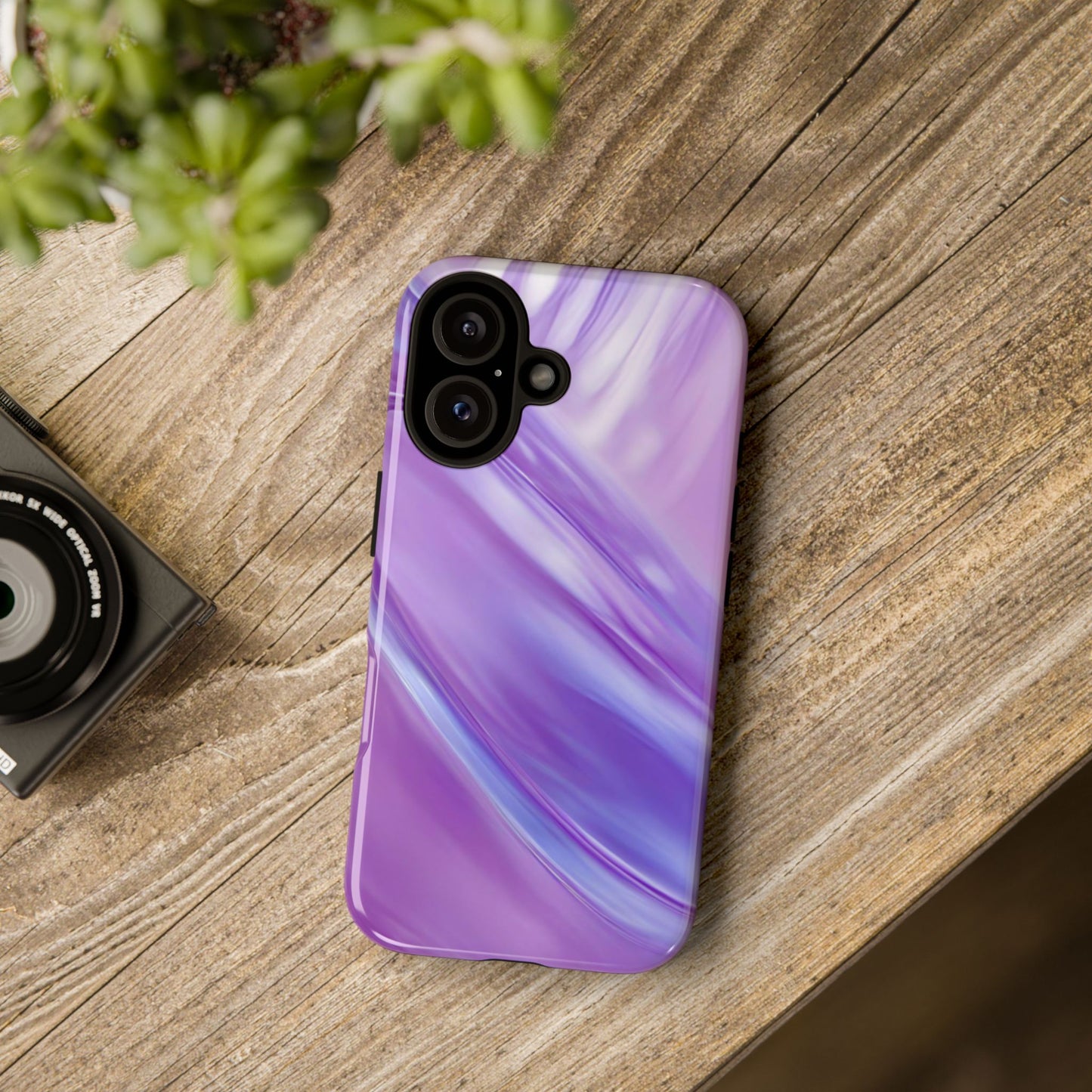 Protective Phone Case – Lavender Wave