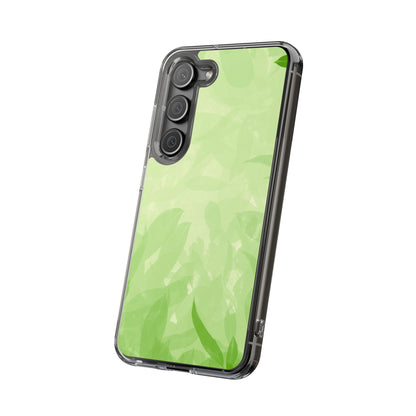 Clear Phone Case – Leaf Echo