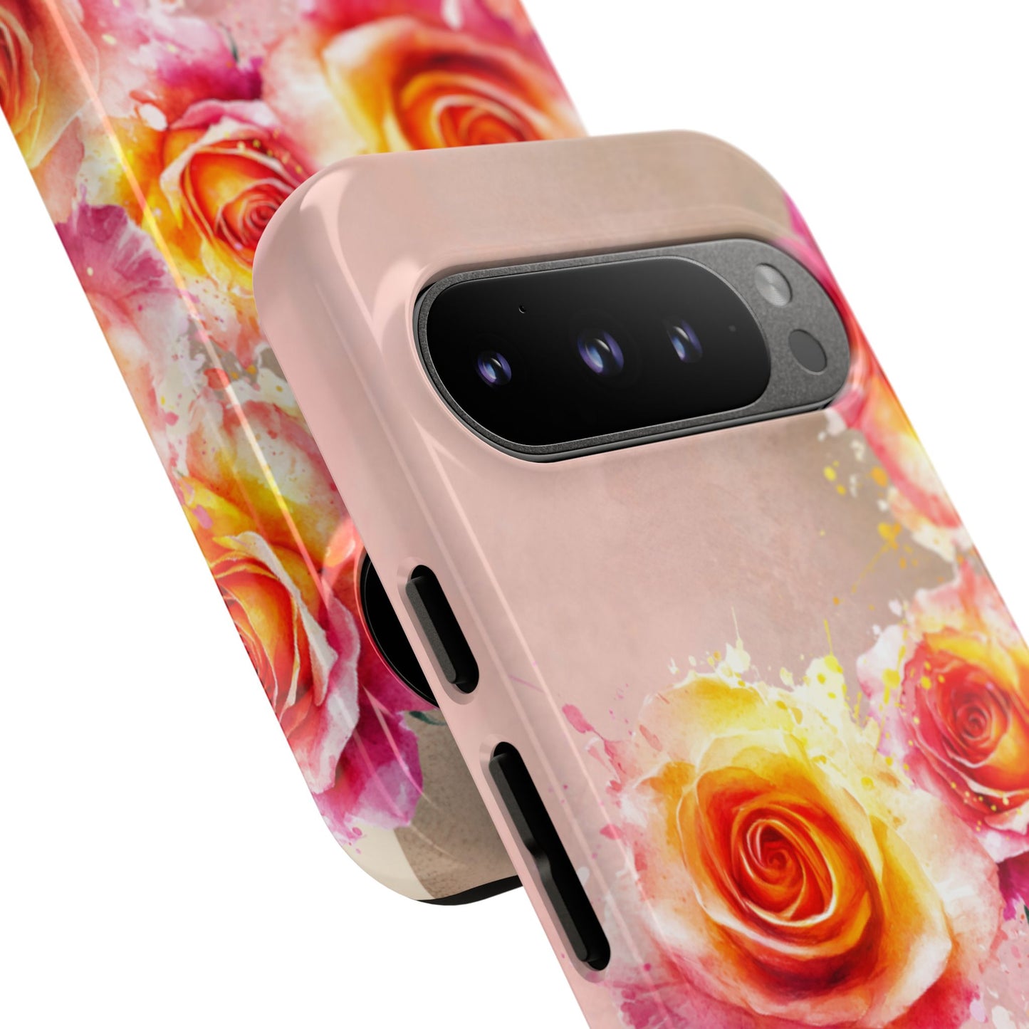 Protective Phone Case – Sunset Roses