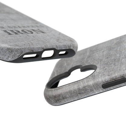 Wireless-Charging Compatible Phone Case – Forged Steel
