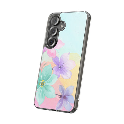 Clear Phone Case – Water Petal