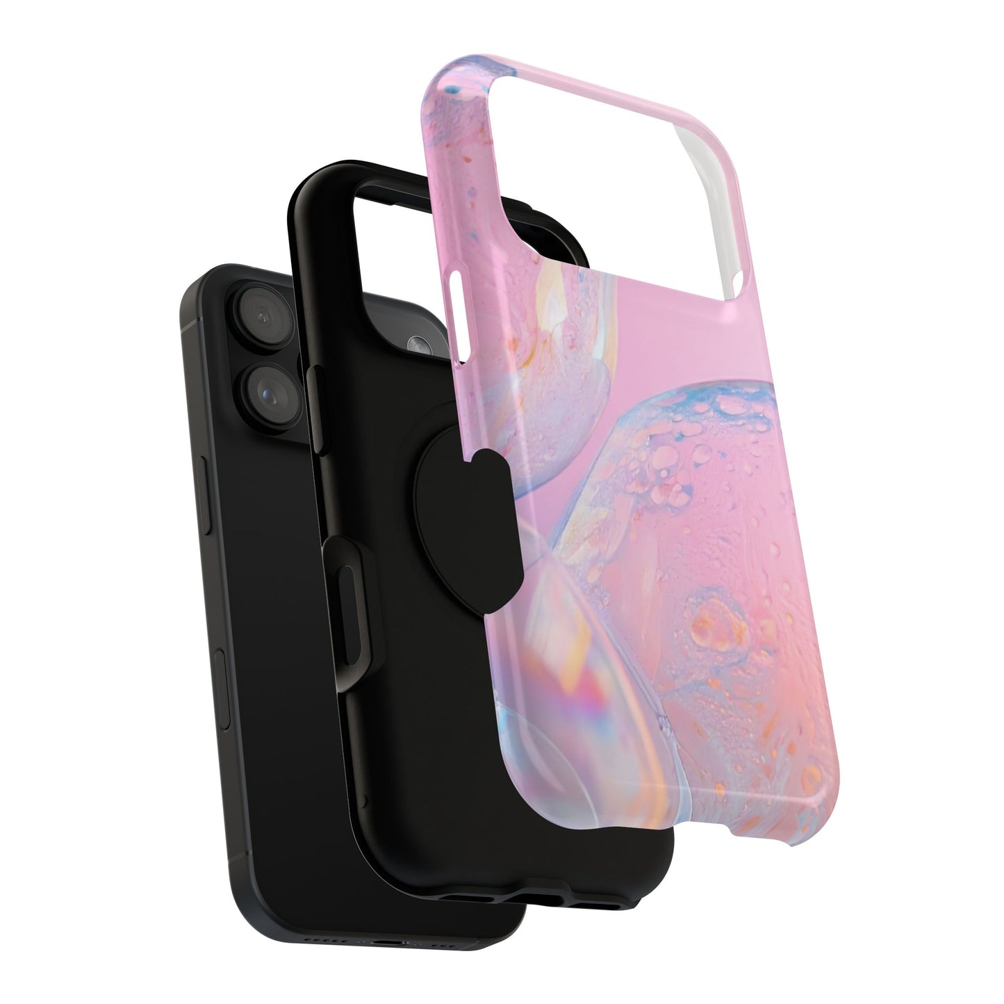 Impact-Resistant Phone Case – Sugar Bubbles