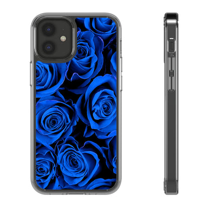 Clear Phone Case – Midnight Bloom