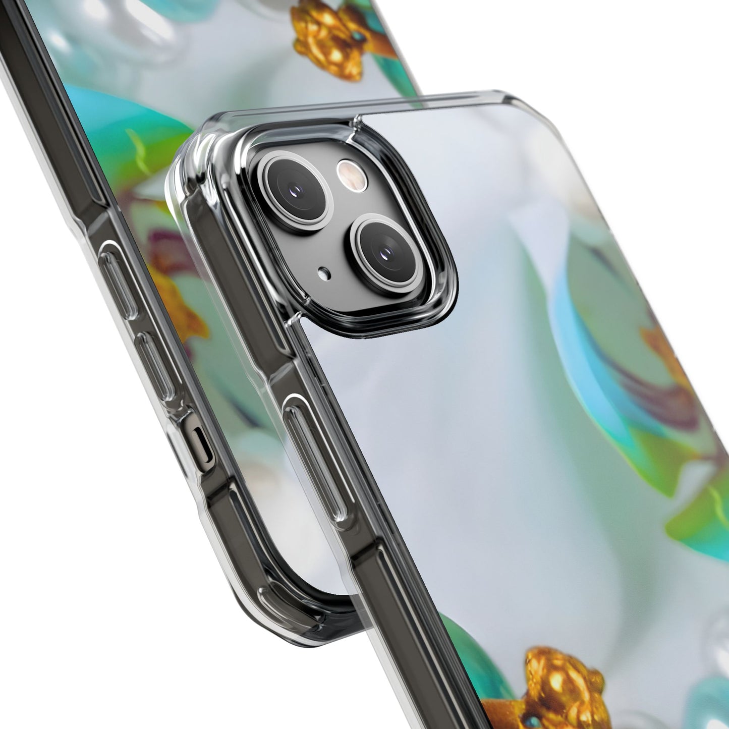 Clear Magnetic Phone Case – Mermaid's Pearl