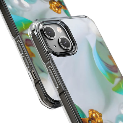 Clear Magnetic Phone Case – Mermaid's Pearl