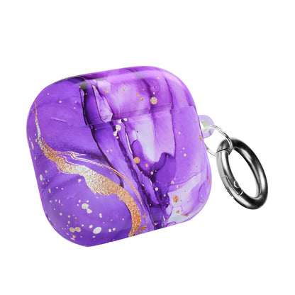 Wireless Earbud Case Cover – Gilded Violet