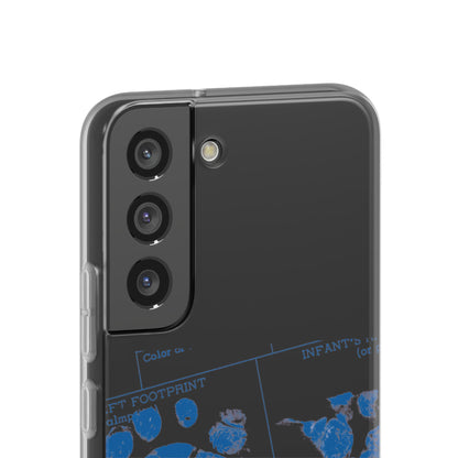 Flexi Case – Mom’s Little Blue Footprints