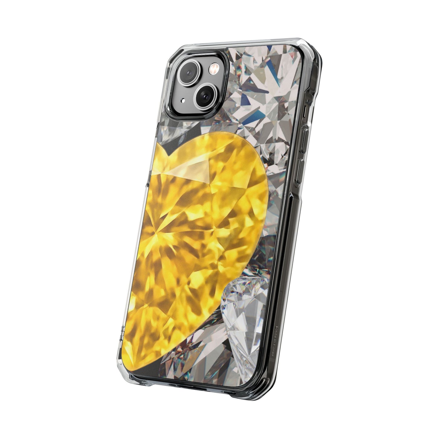 Clear Magnetic Phone Case – Heart of Gold