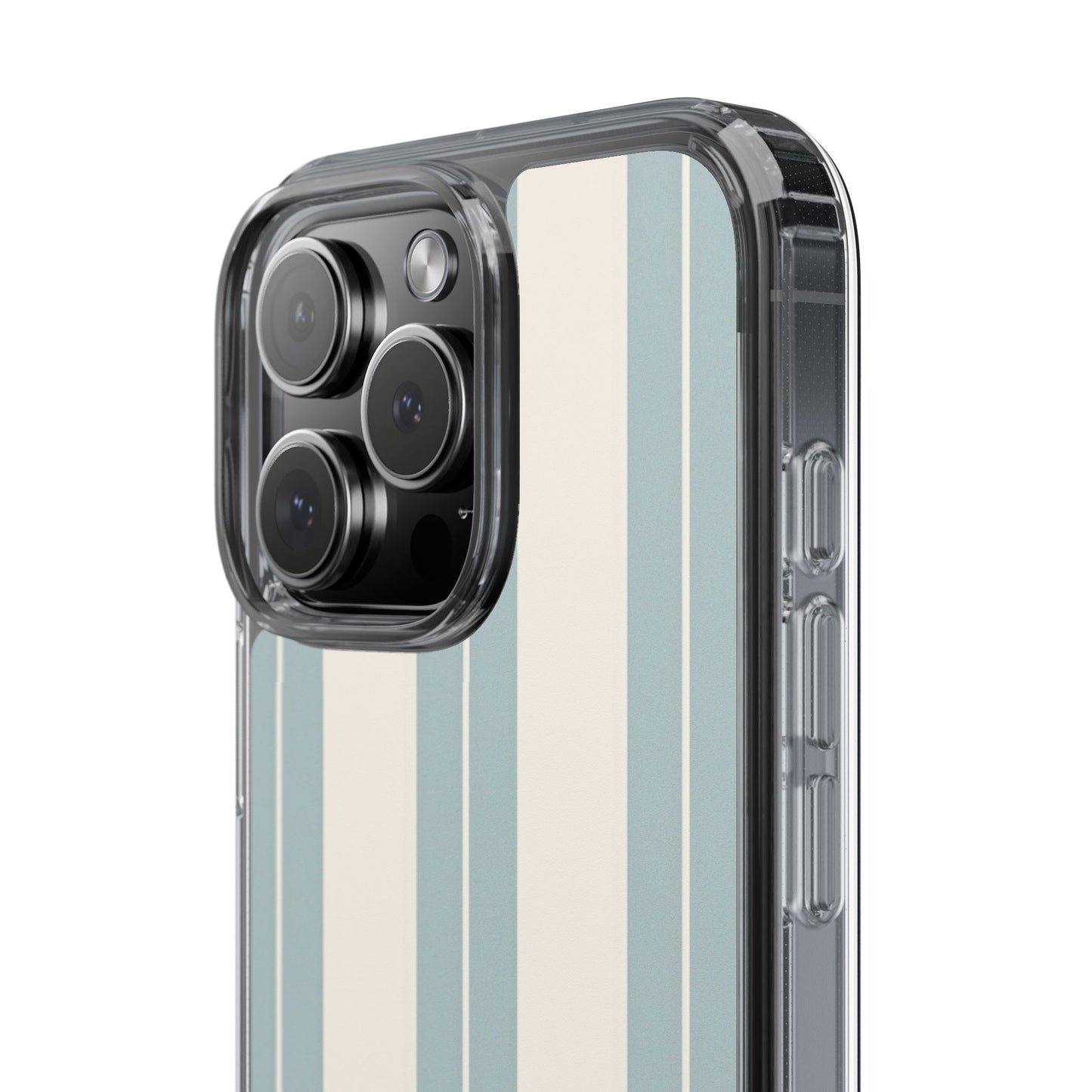 Clear Phone Case – Coastal Stripe