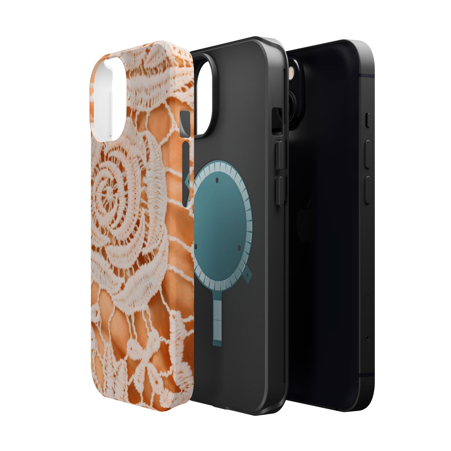 Wireless-Charging Compatible Case – Vintage Veil