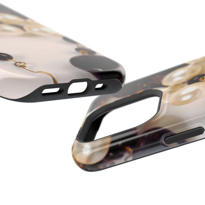 Wireless-Charging Compatible Case – Noir Pearl