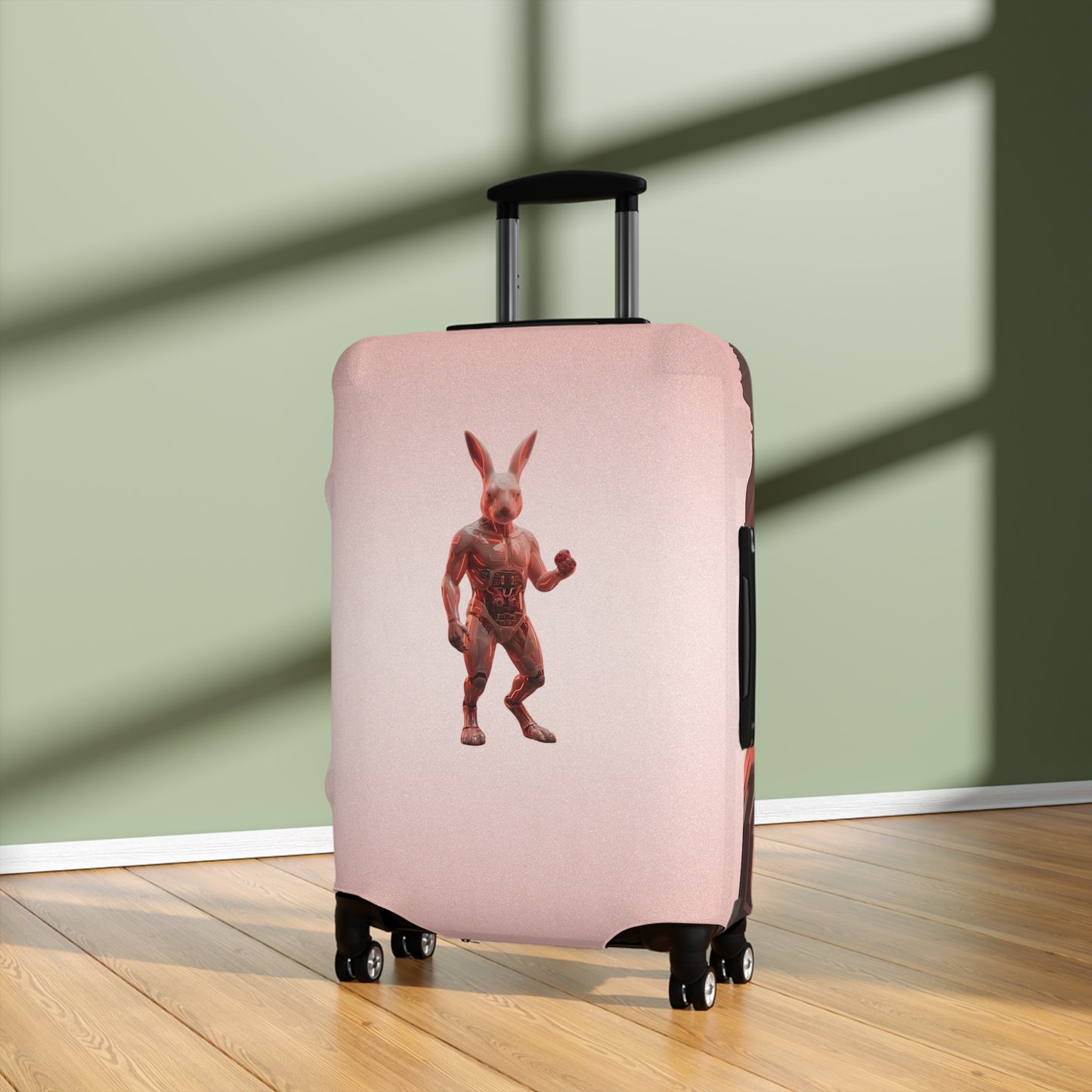 Luggage Cover – Cyber Bunny