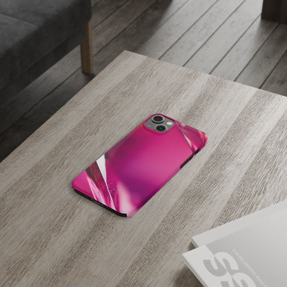 Slim Phone Case – Magenta Motion
