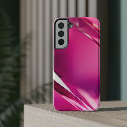Impact-Resistant Phone Case – Magenta Motion