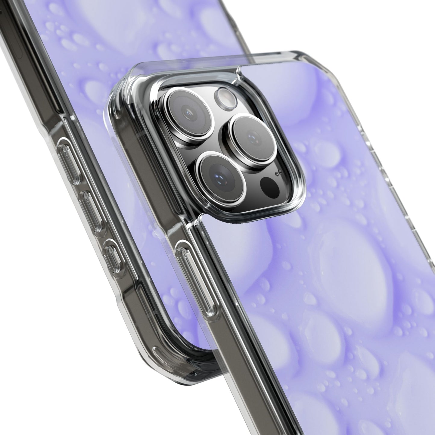 Clear Magnetic Phone Case – Lilac Dew