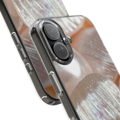 Clear Phone Case – Blush Pearl