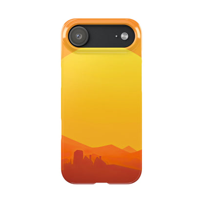 Slim Phone Case – Desert Sunrise