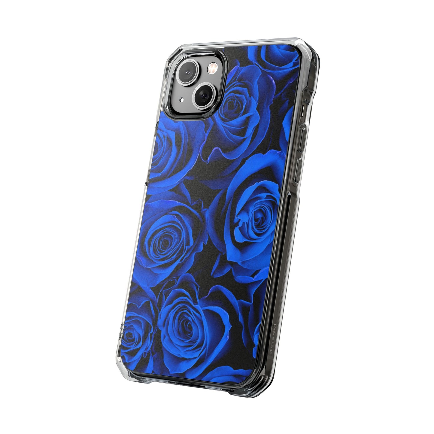 Clear Magnetic Phone Case – Midnight Bloom