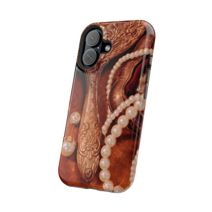 Wireless-Charging Compatible Case – Bronze Vanity