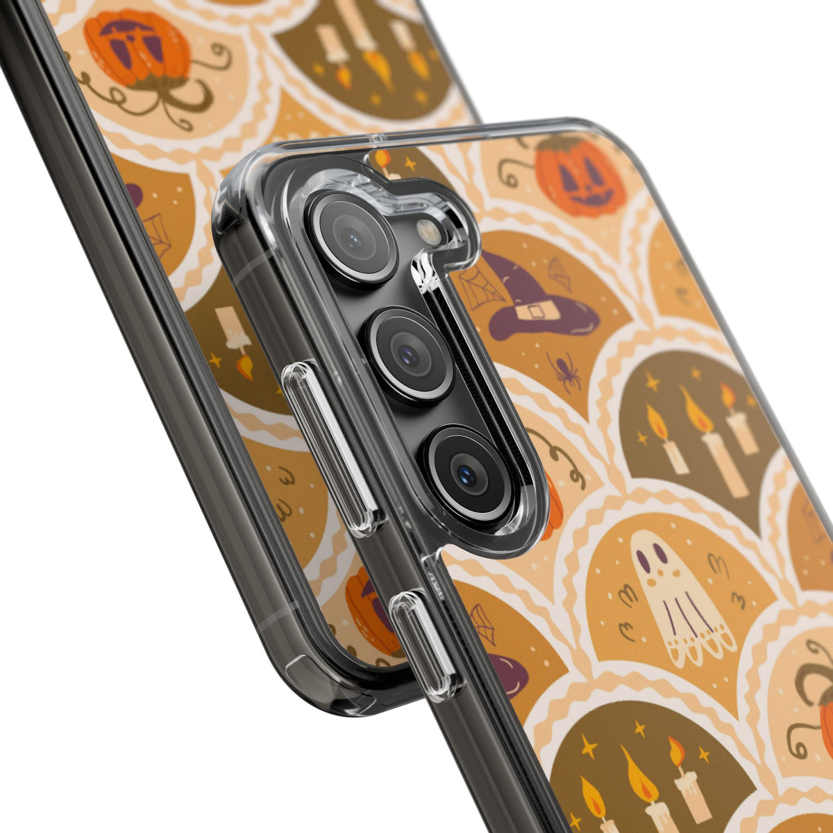 Clear Phone Case – Vintage Haunt – Compatible with iPhone 13–17 & Samsung Galaxy S25–S26 Series