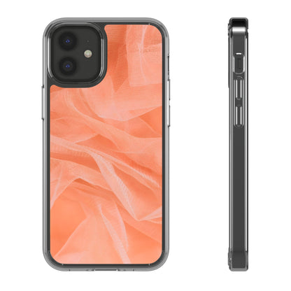 Clear Phone Case – Coral Veil