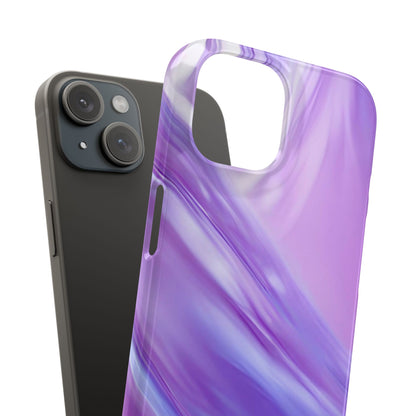 Snap Phone Case – Lavender Wave