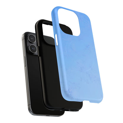 Protective Magnetic Phone Case – Azure Fade