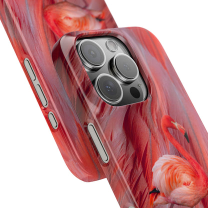 Snap Phone Case – Scarlet Plume