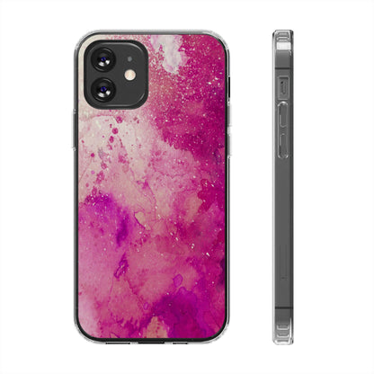 Clear Magnetic Phone Case – Spilled Wine