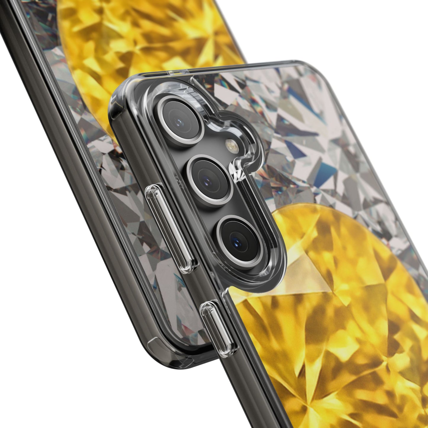 Clear Phone Case – Heart of Gold