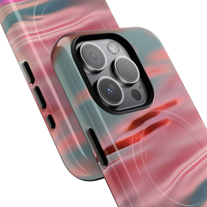 Protective Magnetic Phone Case – Liquid Sunset