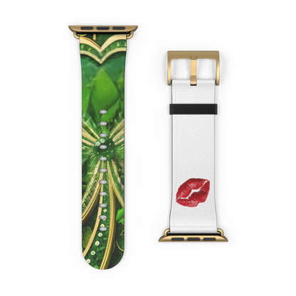 Watch Band – Lucky Clover Shamrock Kiss