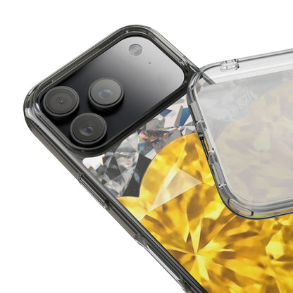 Clear Phone Case – Heart of Gold
