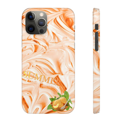 Snap Phone Case – Peach Sorbet