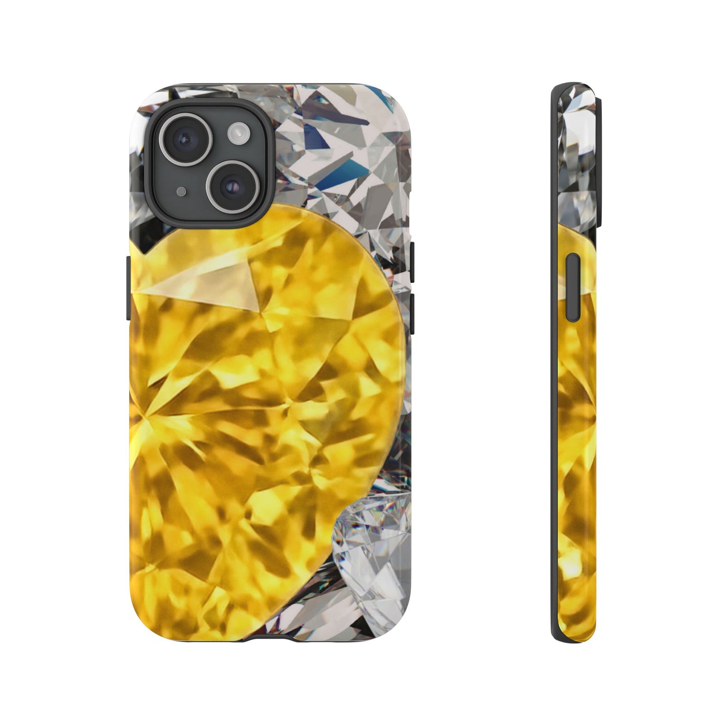 Protective Phone Case – Heart of Gold
