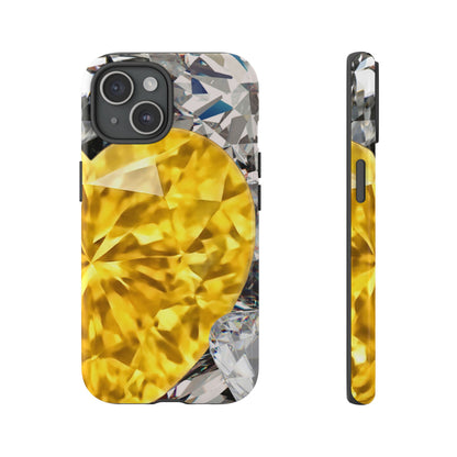 Protective Phone Case – Heart of Gold