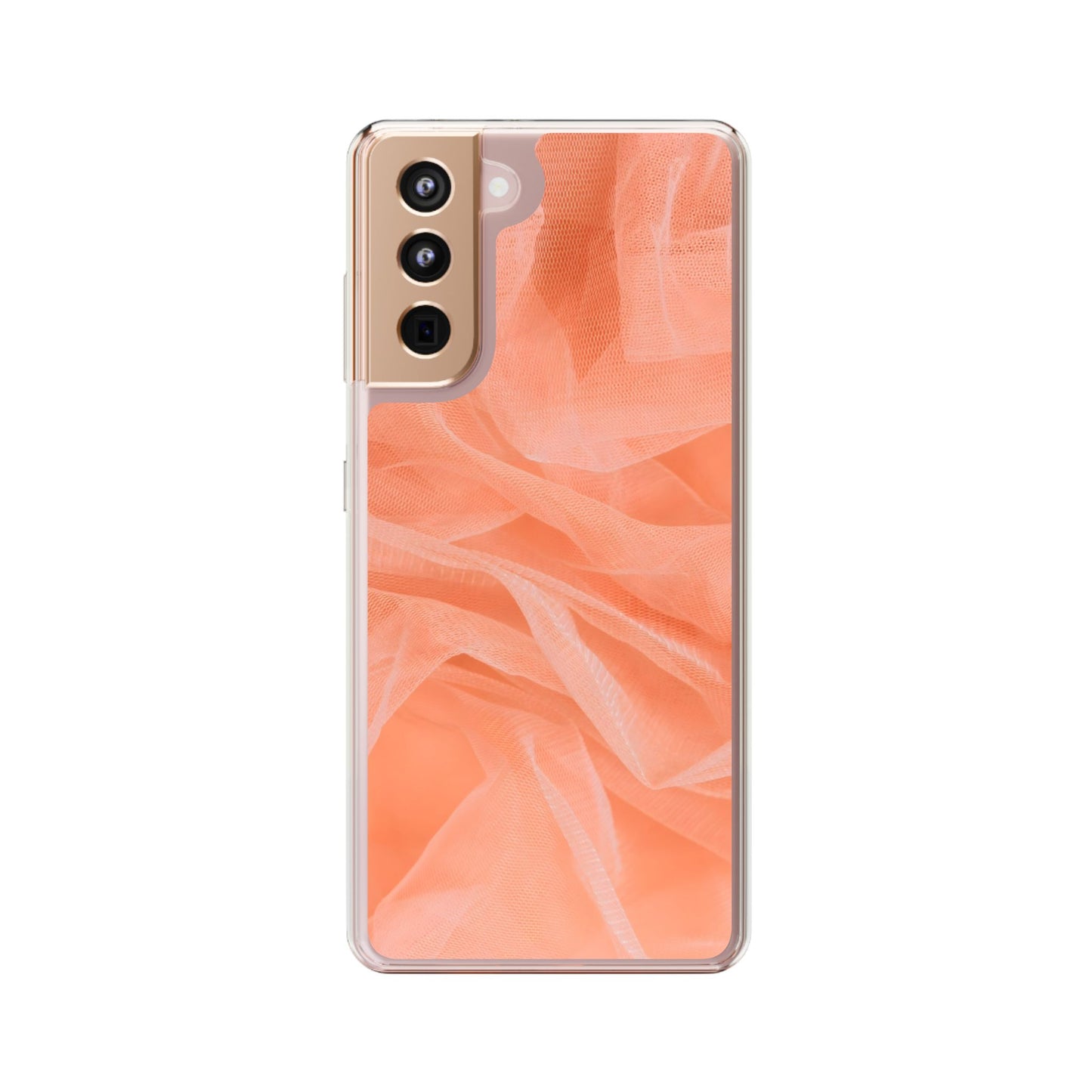 Clear Phone Case – Coral Veil