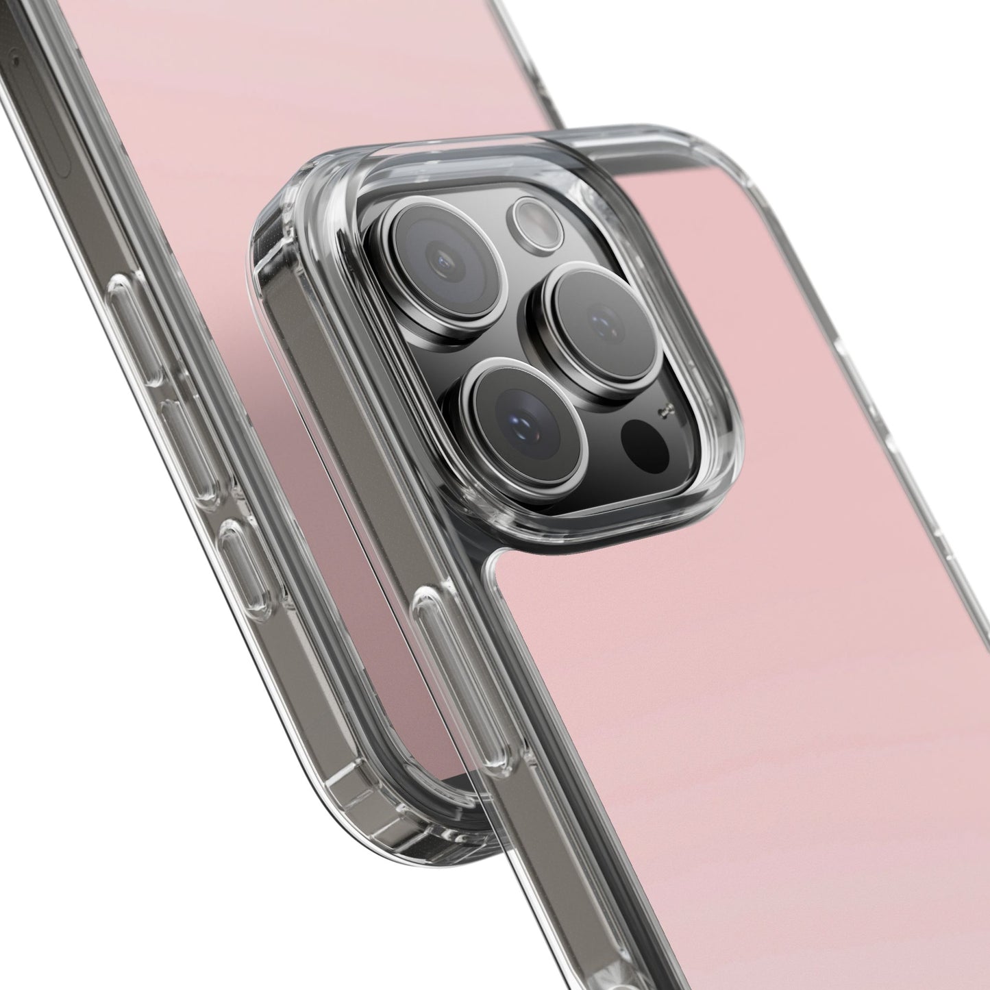 Clear Phone Case – Soft Blush