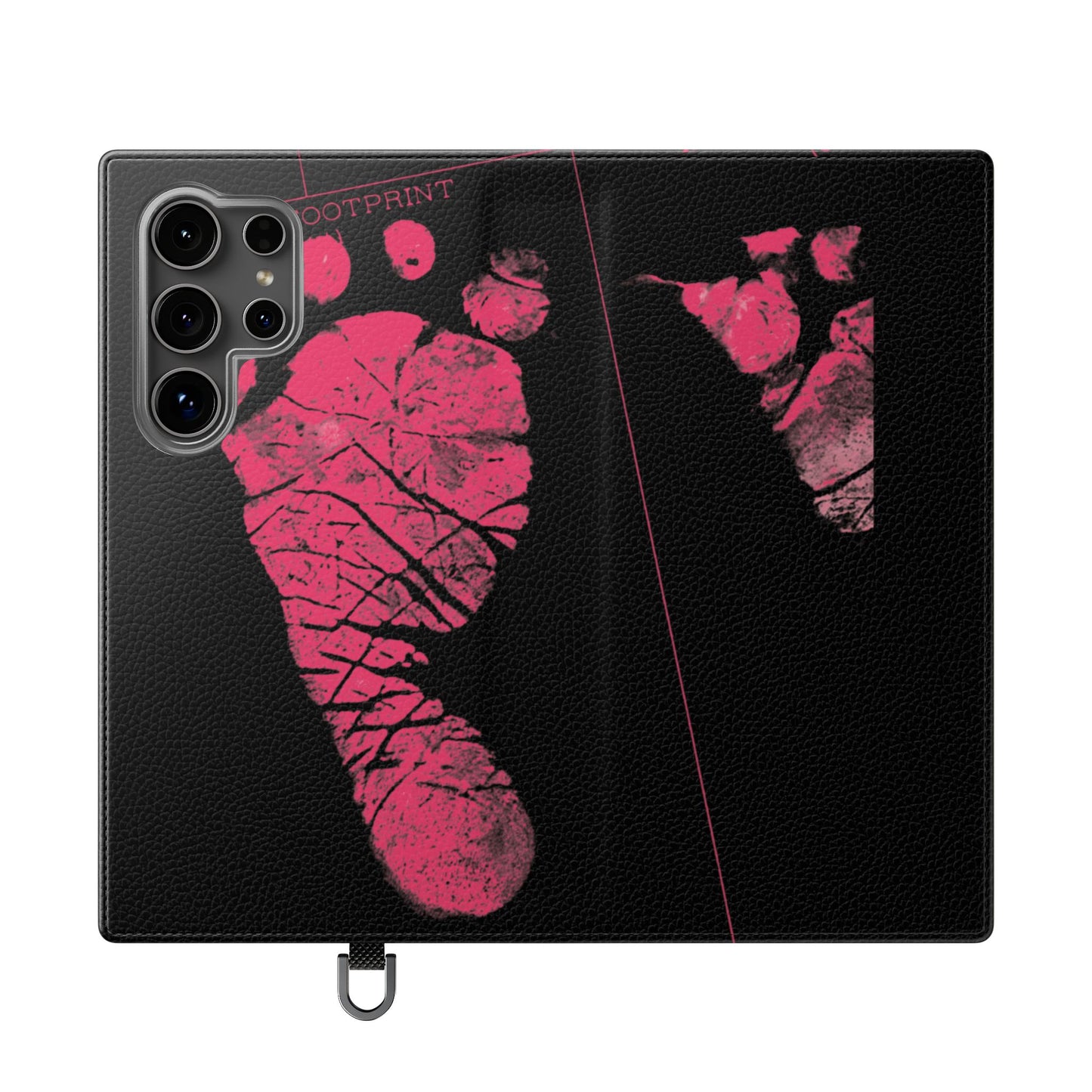 Flip Case – Mom’s Little Pink Footprints