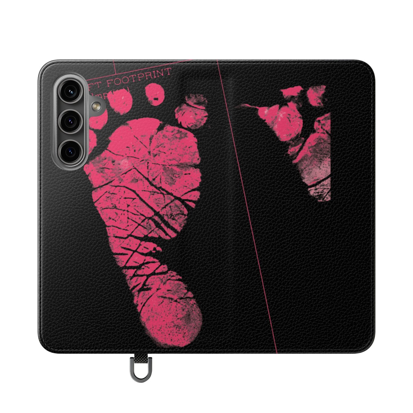 Flip Case – Mom’s Little Pink Footprints