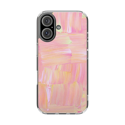 Clear Phone Case – Sorbet Stroke