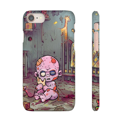 Phone Case — Creepy Cute Zombie Baby Nursery Design