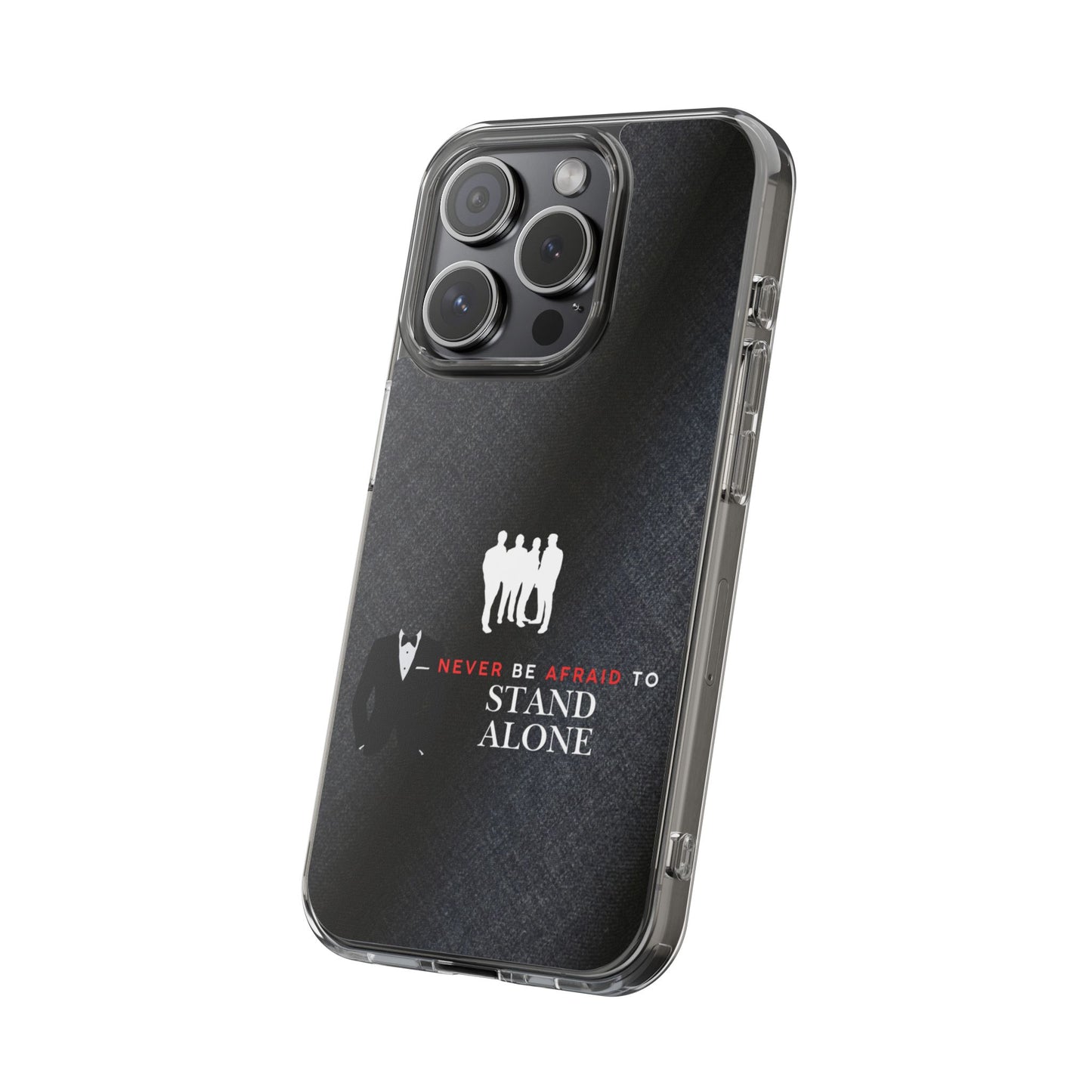 Clear Phone Case – Stand Alone