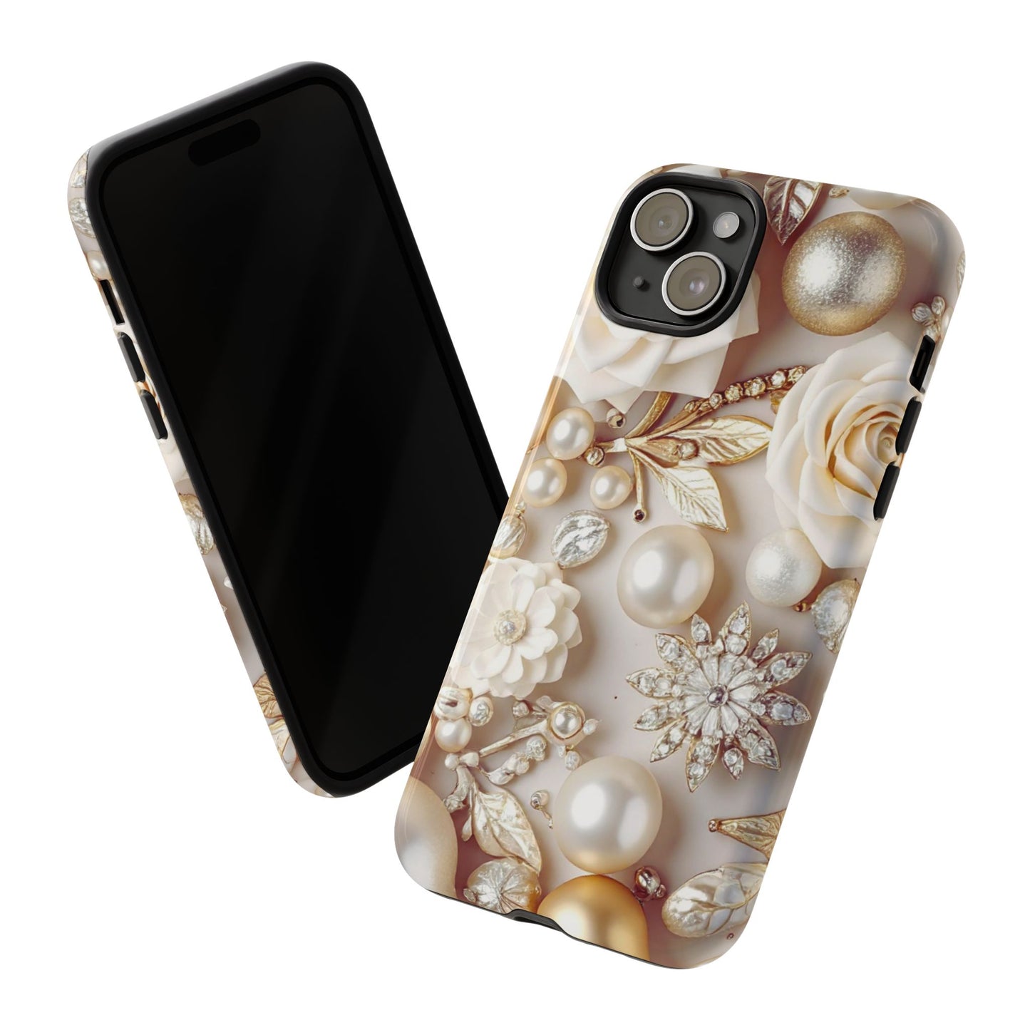Protective Phone Case – Ivory Opulence