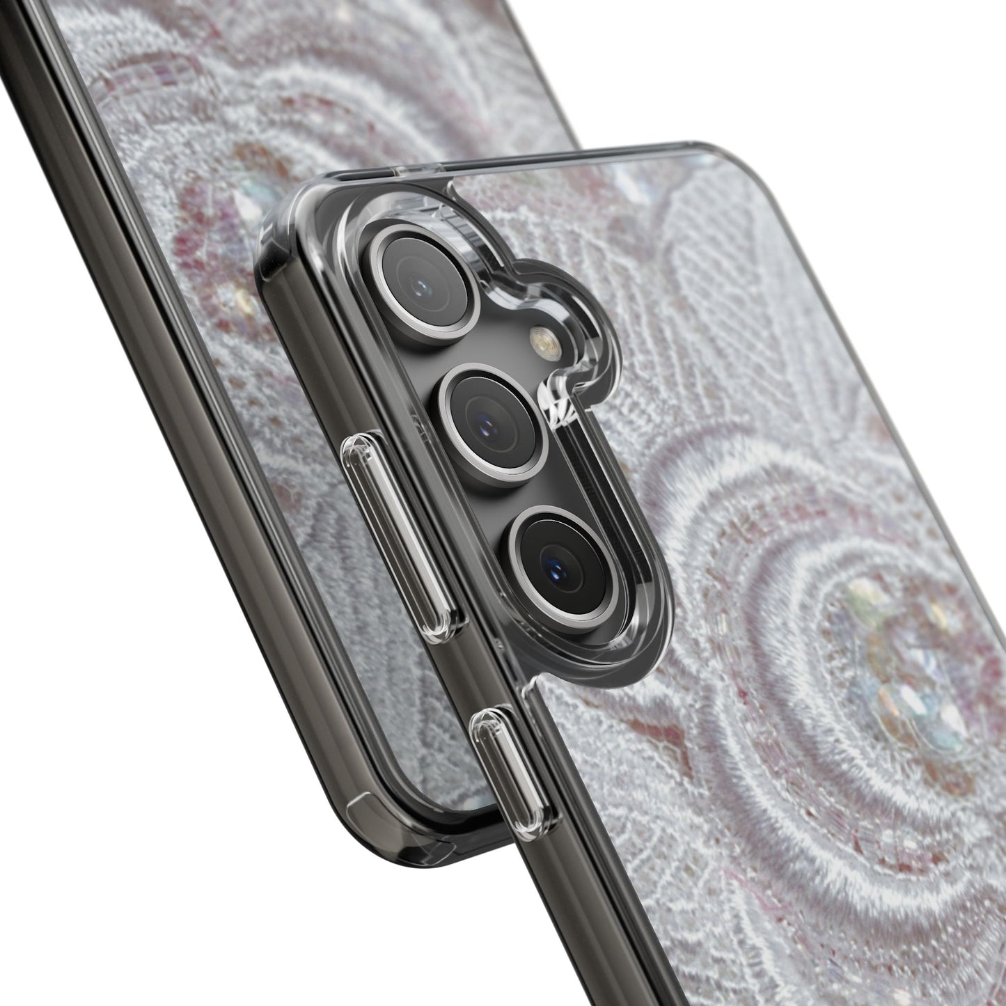 Clear Phone Case – Lace Veil