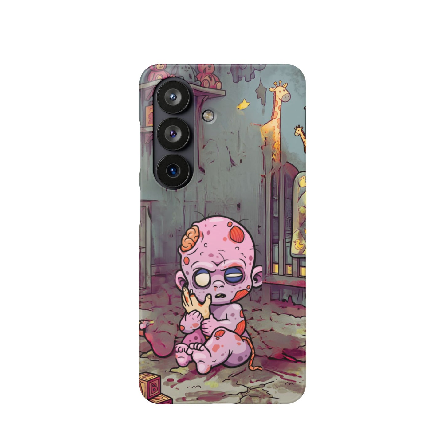 Phone Case — Creepy Cute Zombie Baby Nursery Design