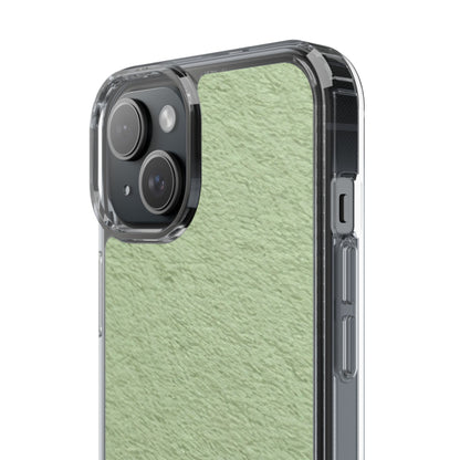 Clear Phone Case – Matcha Wash